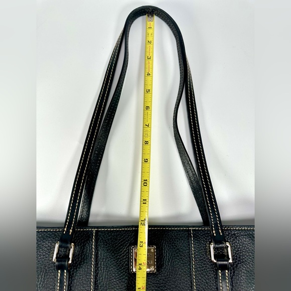 Dooney & Bourke Lexington Pebble Grain
Black Leather Tote Bag - Picture 11 of 12